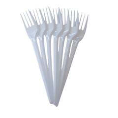 PLASTİK ÇATAL BEYAZ