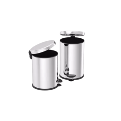 PEDALLI ÇÖP KOVASI KROM 3LT