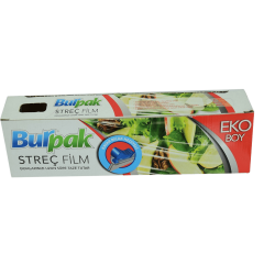 BURPAK STREÇ FİLM 30CM (kayar bıçak hediyeli)
