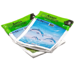 NAKSAN ELGEÇME MİNİ BASKISIZ BLOK POŞET NO:2