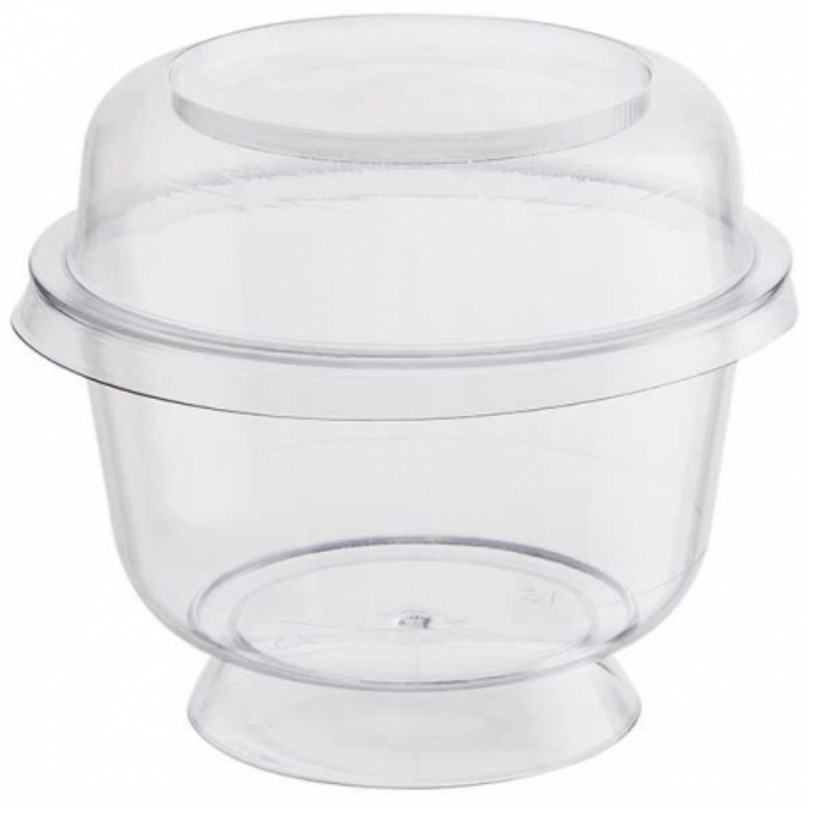 AYAKLI TATLI KASE KAPAĞI BOMBE 95 MM