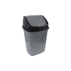 KLİK ÇÖP KOVASI 15LT GRİ
