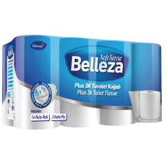 BELLEZA PLUS 3KATLI TUVALET KAĞIDI 16lı