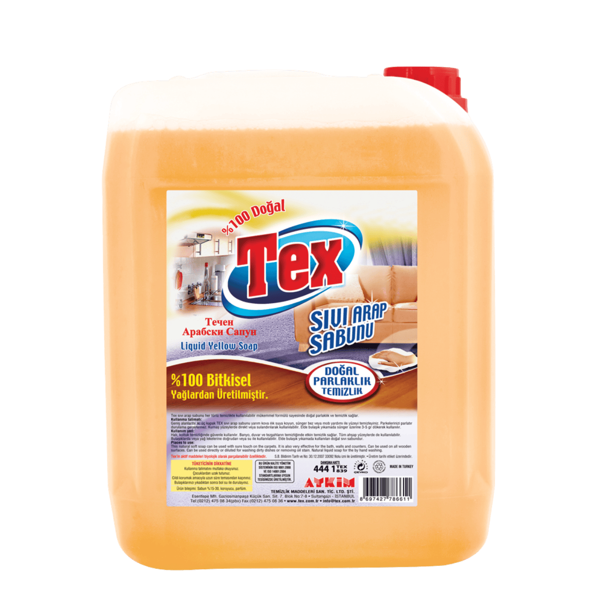 TEX SIVI ARAP SABUNU 5 KG