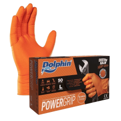 DOLPHİN POWERGRİP EXTRA ELDİVEN LARGE 50Lİ