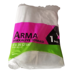 NAKSAN BAKKALİYE TORBA PE 23x36 İKİLİK