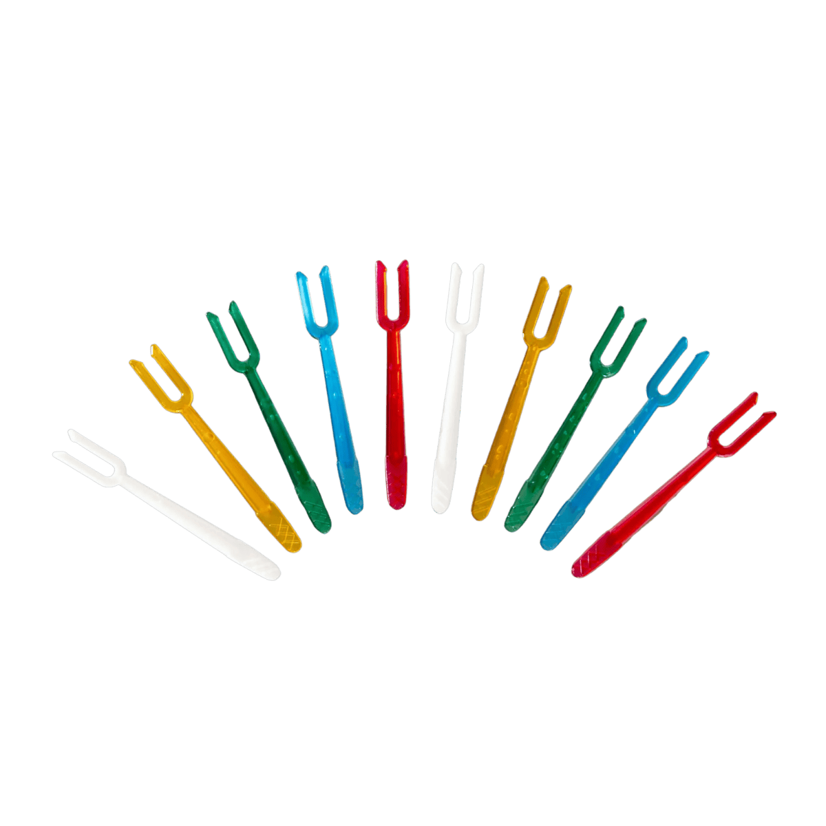 PLASTİK CİPS ÇATALI RENKLİ