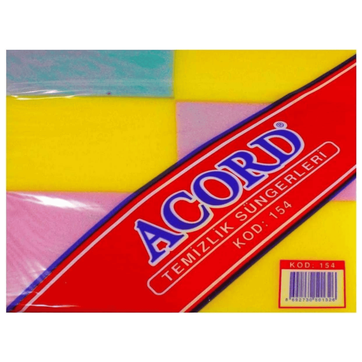 ACORD TEMİZLİK SÜNGERİ 12Lİ KOD:164