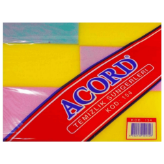 ACORD TEMİZLİK SÜNGERİ 12Lİ KOD:164