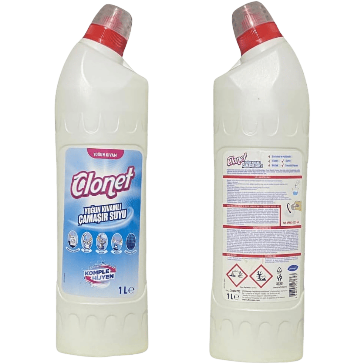 CLONET ULTRA ÇAMAŞIR SUYU 1LT