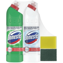 DOMESTOS DAĞ+KARBEYAZ+2Lİ SÜNGER SET