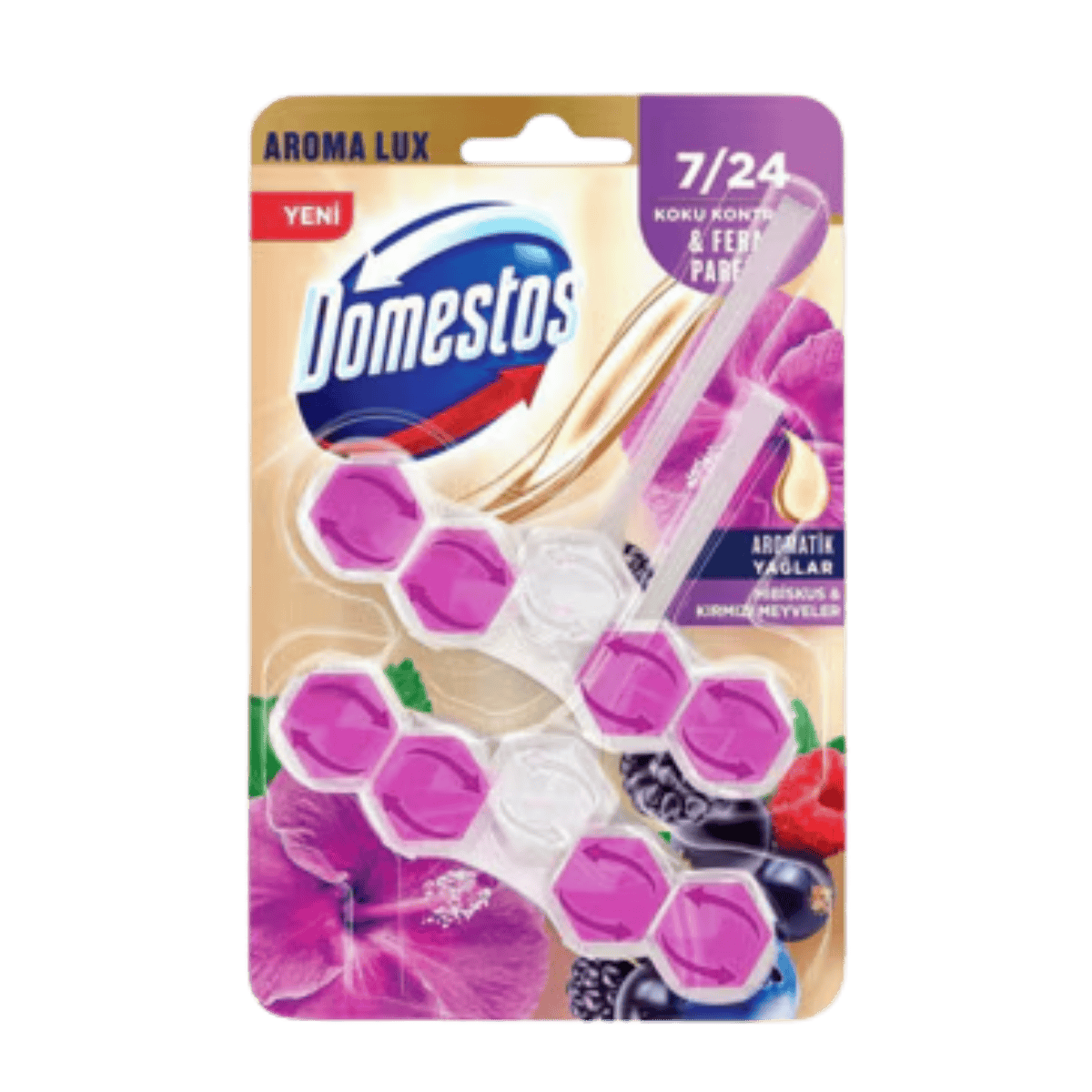 DOMESTOS WC BLOK HİBİSKÜS 2x50g