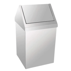 KROM ÇATI KAPAKLI ÇÖP KOVASI 25 LT