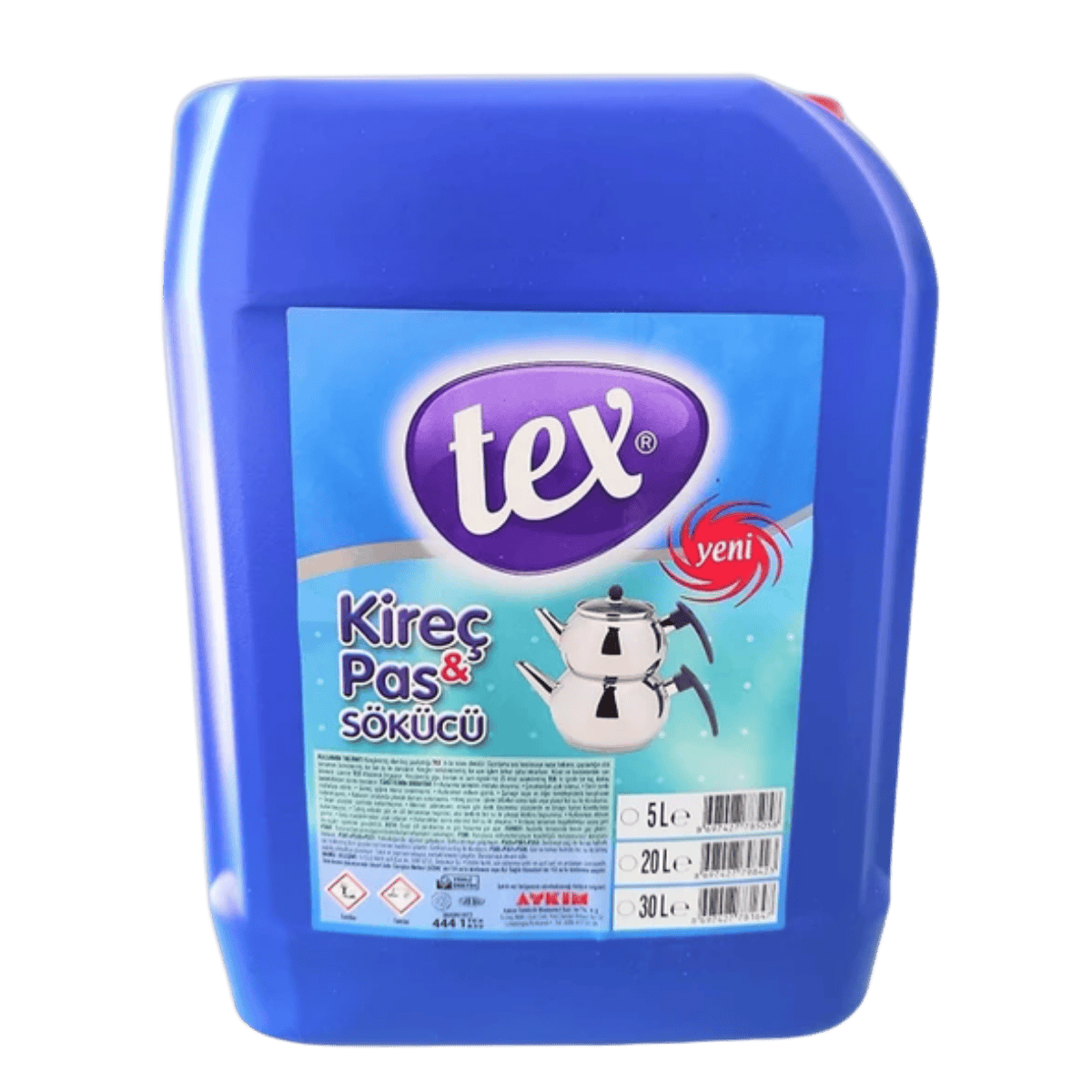 TEX KİREÇ VE PAS SÖKÜCÜ 5KG
