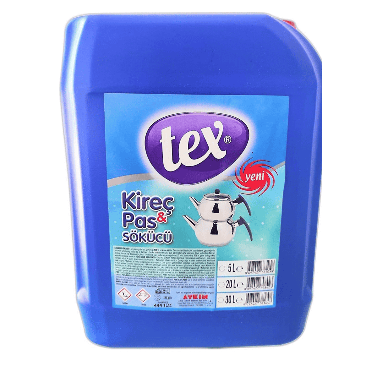 TEX KİREÇ PAS SÖKÜCÜ 5KG