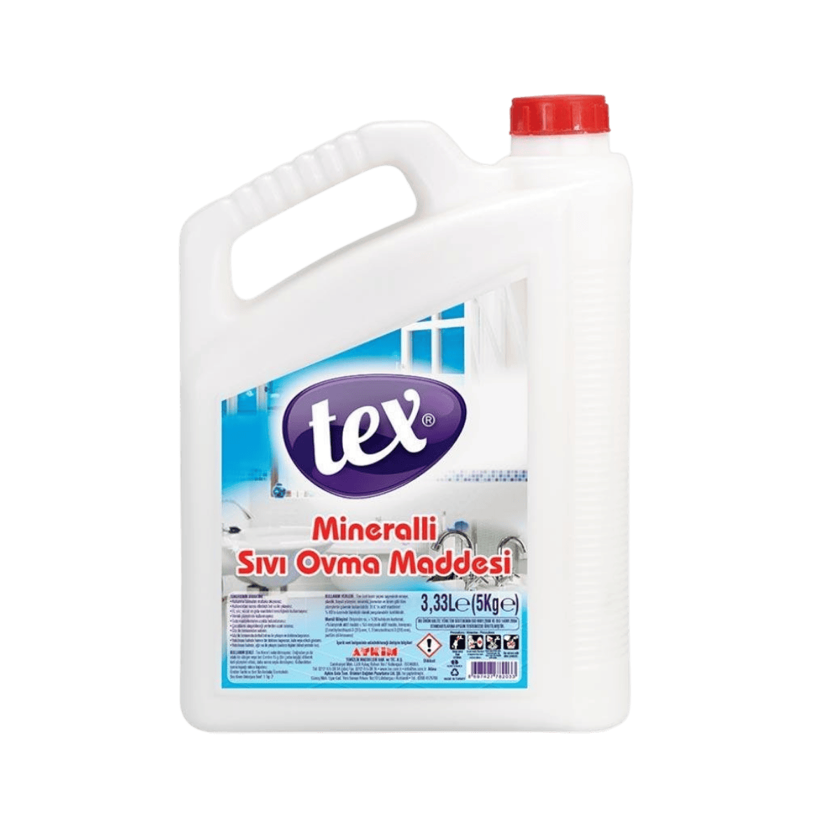 TEX MİNERALLİ SIVI OVMA KREMİ 5KG