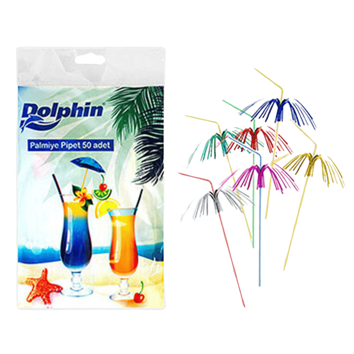 DOLPHİN PALMİYE PİPET 50Lİ