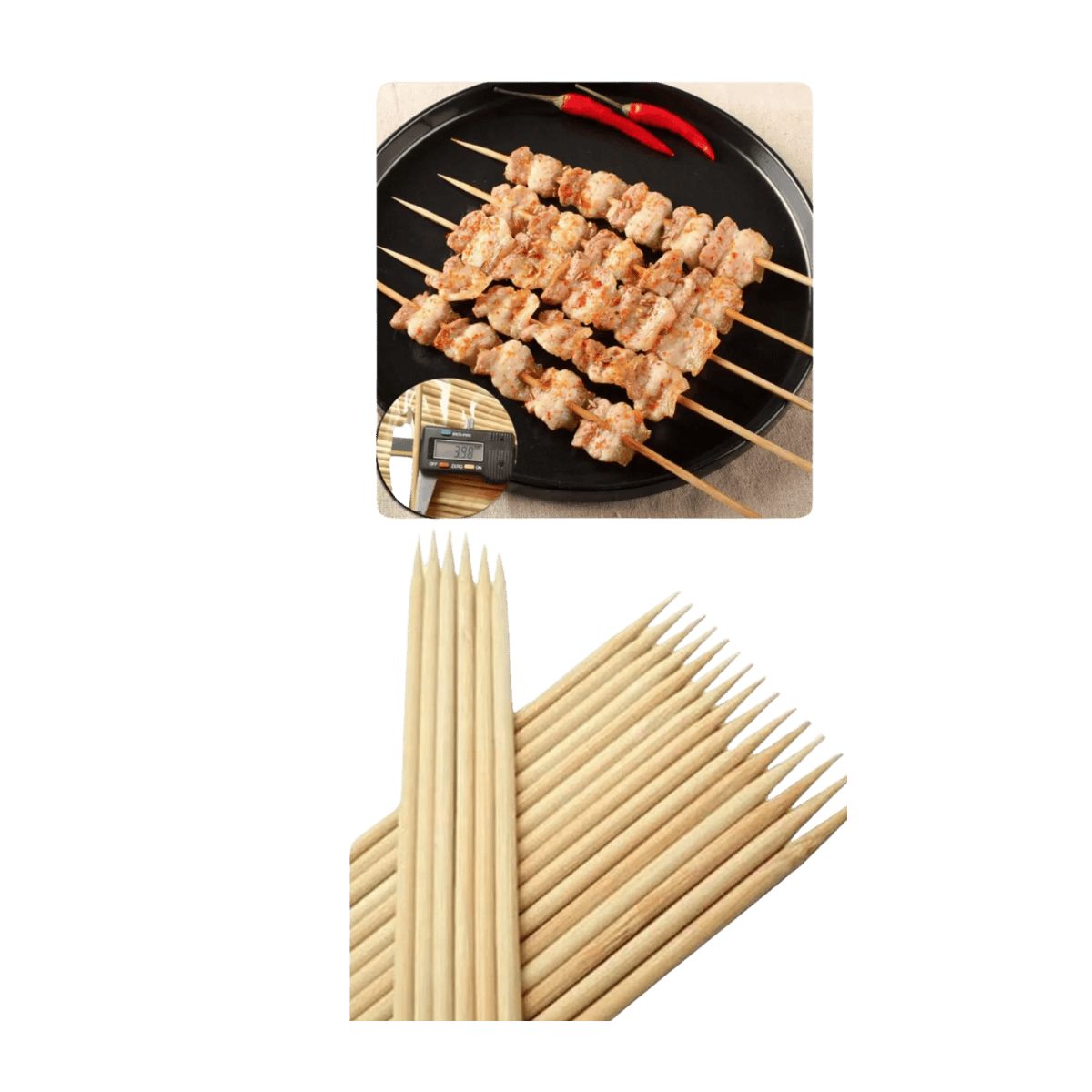 ÇÖP ŞİŞ 100LÜ 20CM